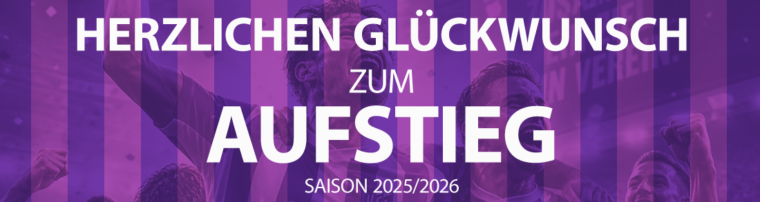 Herzlichen Gl�ckwunsch zum Aufstieg 2025/2026 - VfL Osnabr�ck